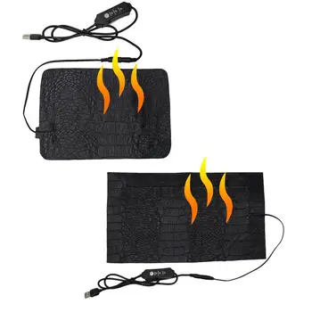 USB-топло за домашни любимци, подложка за терариум, подложка за влечуги, Електрическо одеяло с 3 степени, нагревател с регулируем регулатор на температурата, подложка за инкубатор